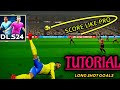 How to Score free - kick Like A Pro Dream League Soccer 2024