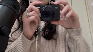 ASMR Unboxing Canon PowerShot sx740hs (rambling & tapping) 📸