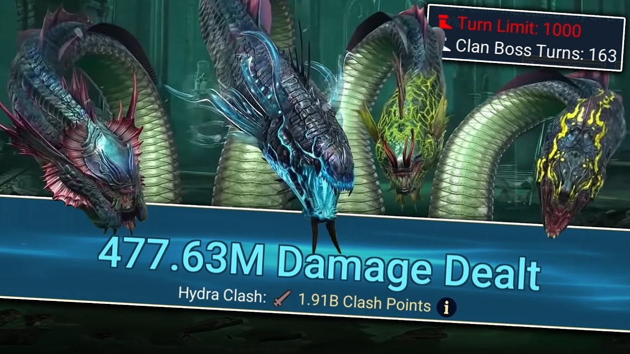 How to Deal Over 400 Million Hydra Damage! (Nightmare,Brutal & Hard) - Raid Shadow Legends Guide