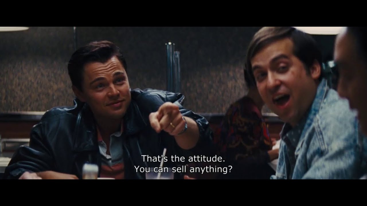 Sell Me a Pen [Eng Sub] The Wolf of Wall Street Scenes - YouTube