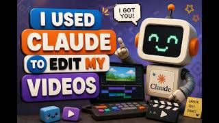 I Used AI to Edit My Video! 😲 (VS Code + Claude + Hyperframe)