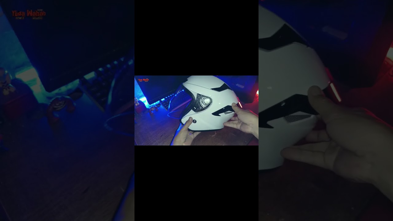 Helm Viral Murah Mirip KYT TT Course Versi Half Face