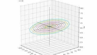 3D animation of the numerical ring model