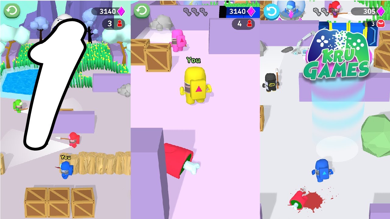 Imposter Attack 3D Gameplay Walkthrough #1 (Android, IOS)