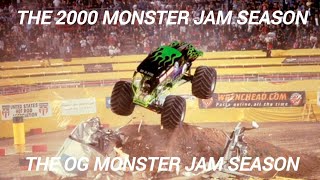 The 2000 Monster Jam Season: The OG Season #monsterjam