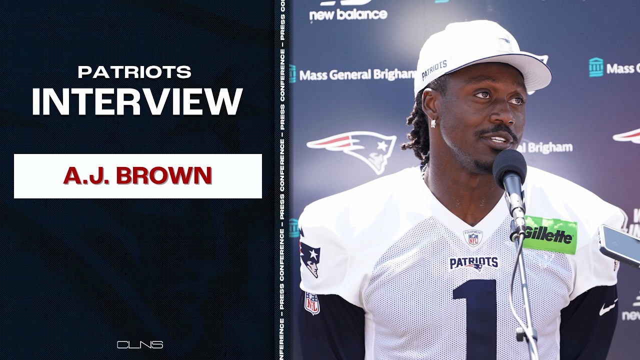 A.J. Brown on Mike Vrabel CALLING HIM OUT, Talks Chemistry w Drake Maye