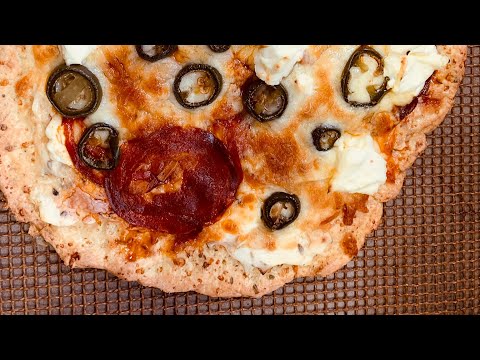 KETO CHICKEN CRUST PIZZA(zero carbs)/LOW CARB PIZZA