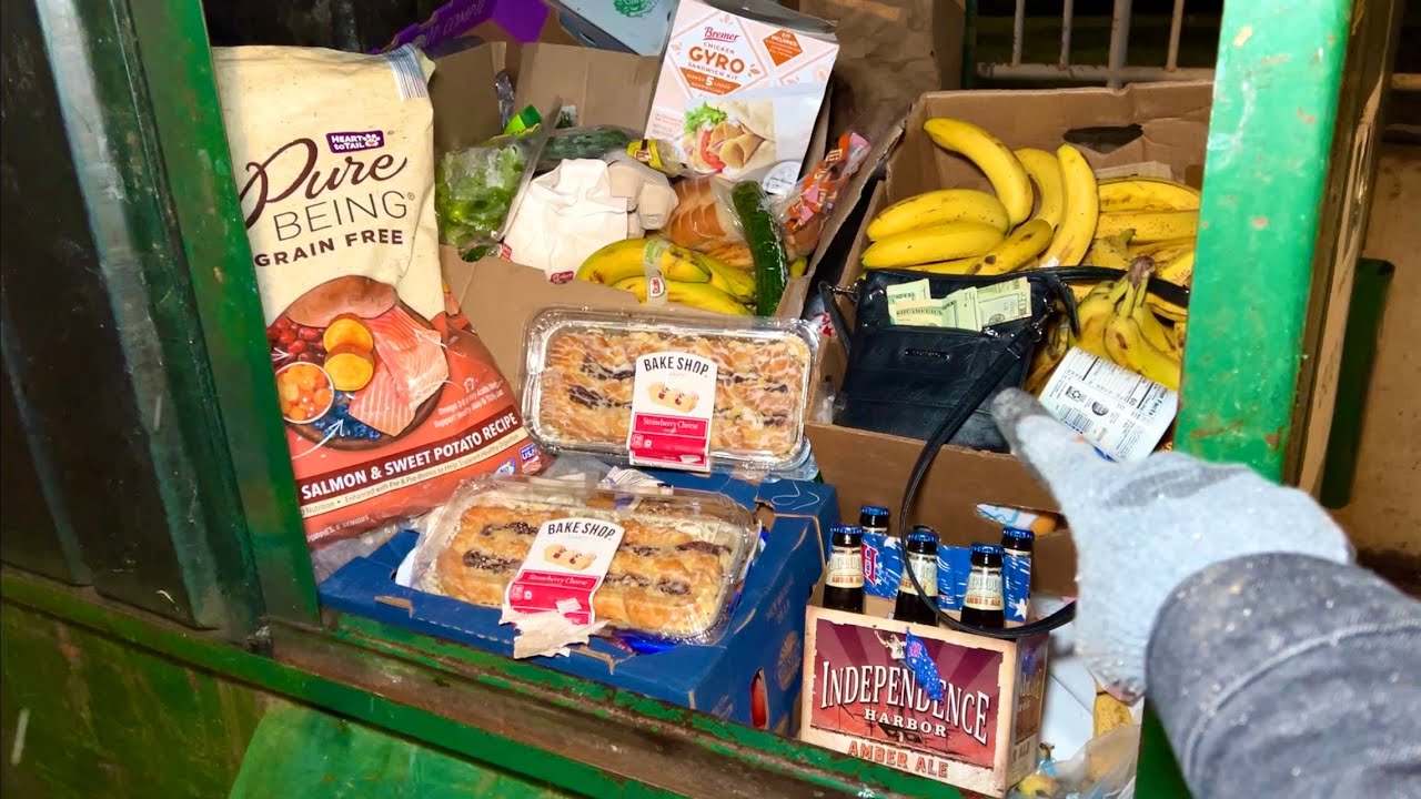 Dumpster Diving Aldi 