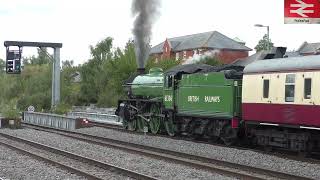 Mayflower Steam on the mainline at Oxford 9th September 2026
