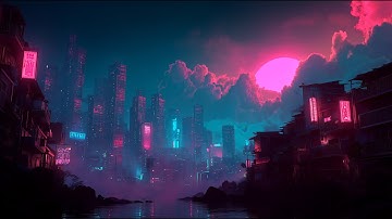 Neon City Night 🤖 Cyberpunk Lofi Hip Hop Mix | Code & Chill