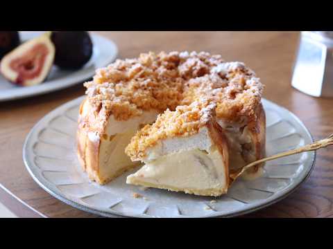 米粉で作るいちじくのチーズタルトの作り方｜HidaMari Cooking