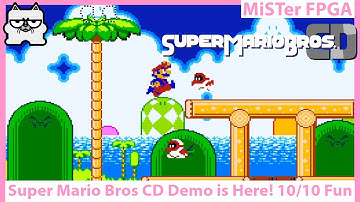 Super Mario Bros CD Demo is Here and it’s Amazing! Works on MiSTer FPGA SNES Core Too