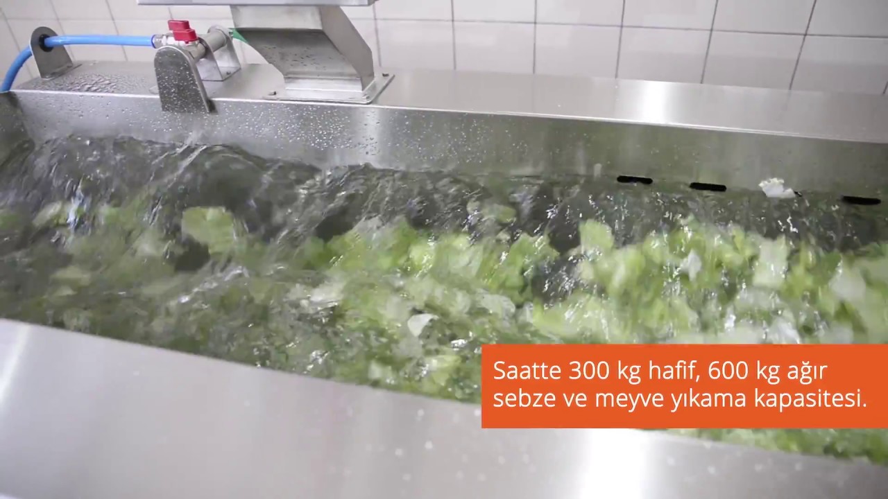 Soğuksan-Sebze Yıkama Makinesi ( SYM - 300 )