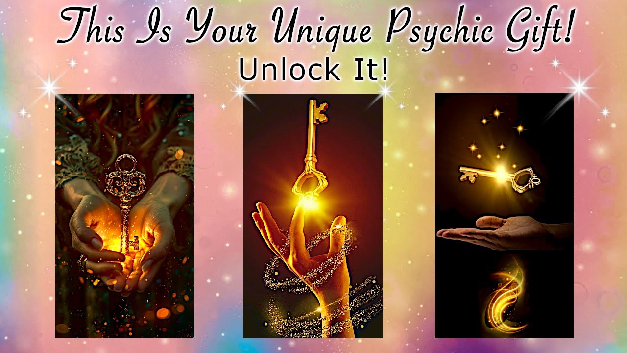 🗝️🔮 Your UNIQUE PSYCHIC GIFT 🔮🗝️ UNLOCK & WORK It 🔮🗝️ Timeless Pick a Card Reading 💫