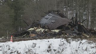 1-year-old dead in overnight fire in Chautauqua County after siblings forced to jump from second sto