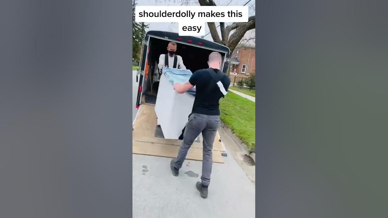 How to Move a Heavy Deep Freezer Yourself Easiest Way to Move a Full Freezer DIY YouTube