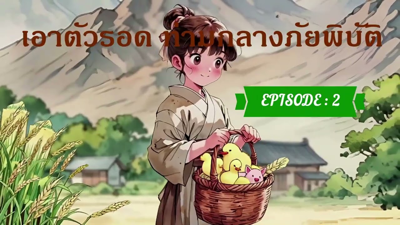 นิยายเสียงจีน l EP 2 l เอาตัวรอดท่ามกลางภัยพิบัติ