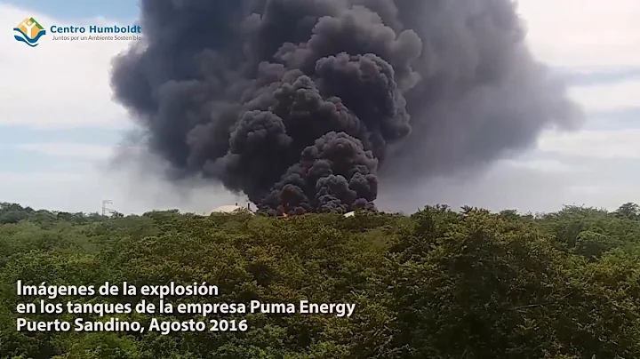 Explosin en los tanques de Puma Energy