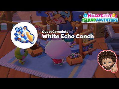 Hello Kitty Island Adventure - Secret quest | White Echo Conch