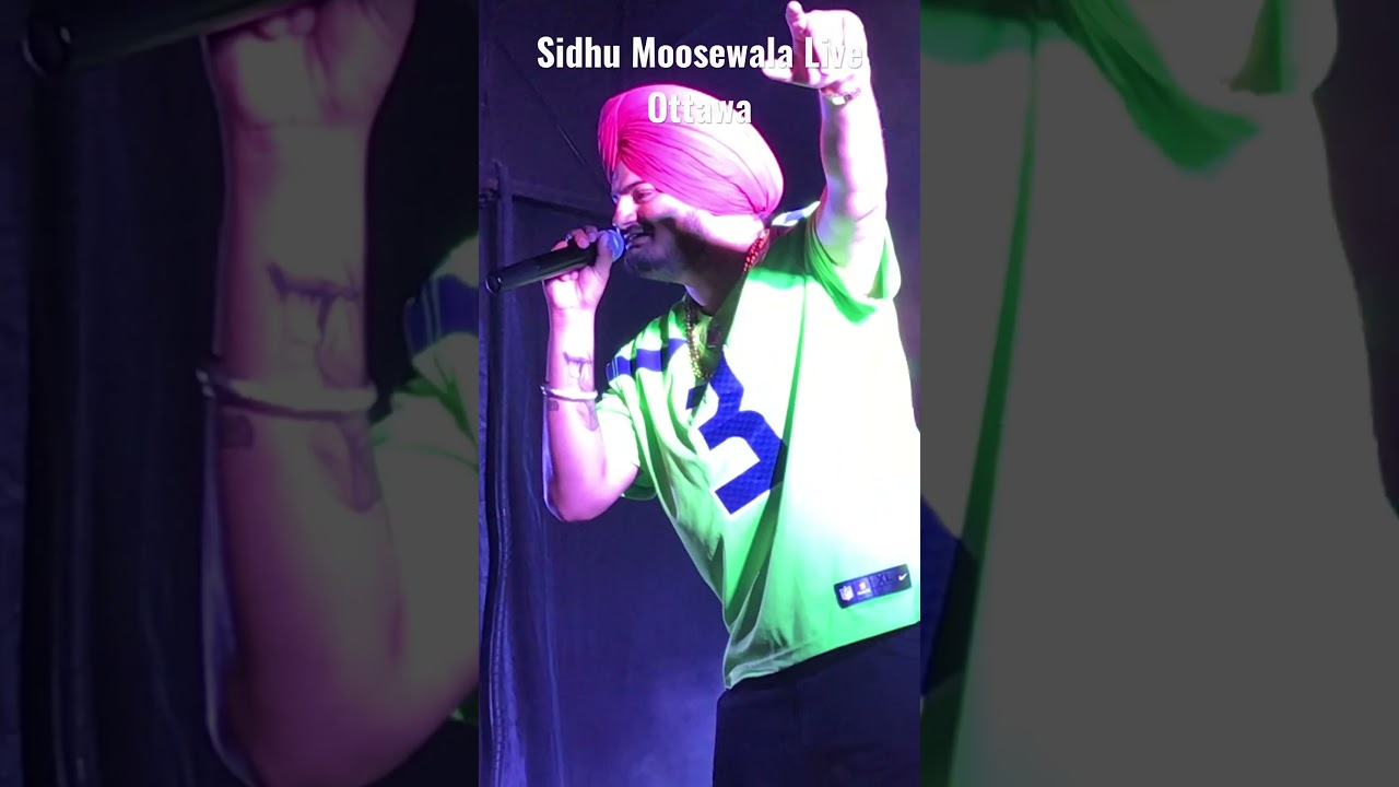 Sidhu Moosewala live in Ottawa 2018 #canada #punjabi #sidhumoosewala #respect