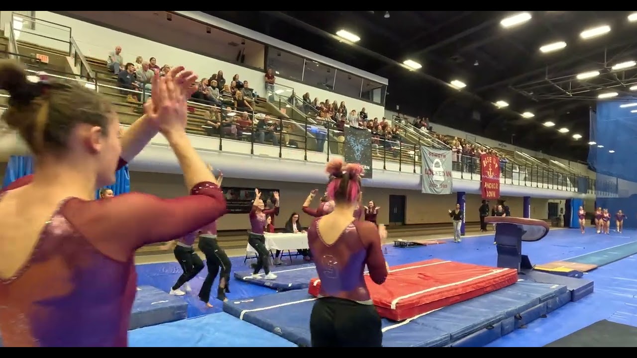 College Gymnastics SCSU RIU Springfield 