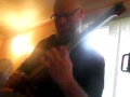 SCAR SYMMETRY's PER NILSSON plays the solo for "Slaves to the Subliminal" at Freak Guitar Camp '14