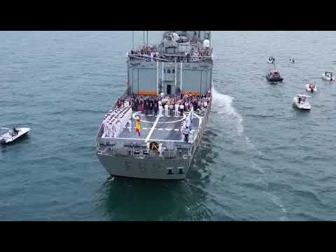 Homenaje de la Armada en el V Centenario de la Vuelta al Mundo carnaval de quebec