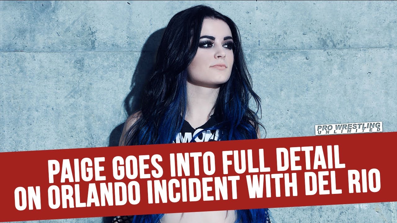 Paige Goes Into Full Detail On The Orlando Airport Incident With Alberto Del Rio