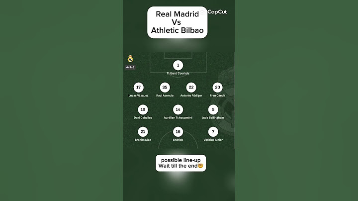 Real Madrid Vs Athletic Bilbao Live today #realmadrid #football #athleticbilbao