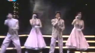 1991 Eurovizyon Finali Hey Sen Şarkısı Çiğdem Tunç, Candan Erçetin, Mehmet Ali Erbil, Erdal Çelik Resimi