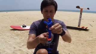 Kitefoiling Tutorial (Beginner): Basic body and foot position