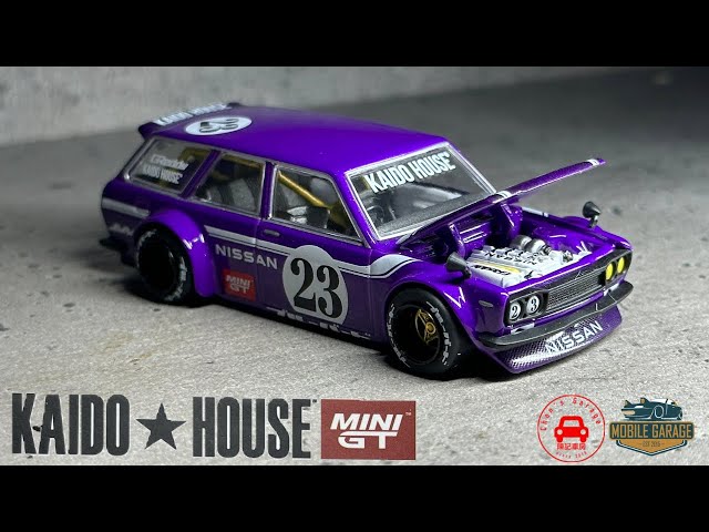 Kaido House x Mini GT 1:64 Datsun Kaido 510 Wagon Blue Limited Edition –  Petersen Automotive Museum Store