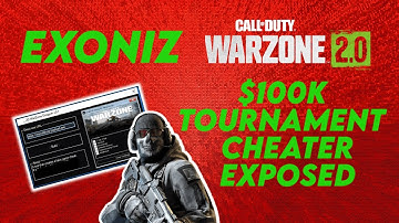 $100,000 Call Of Duty Warzone Tournament Cheater Exposed (Exoniz)