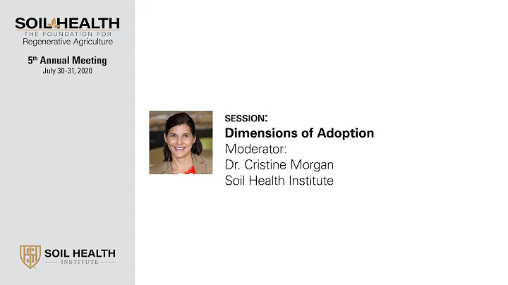 Dr. Cristine Morgan, Soil Health Institute: Dimens...