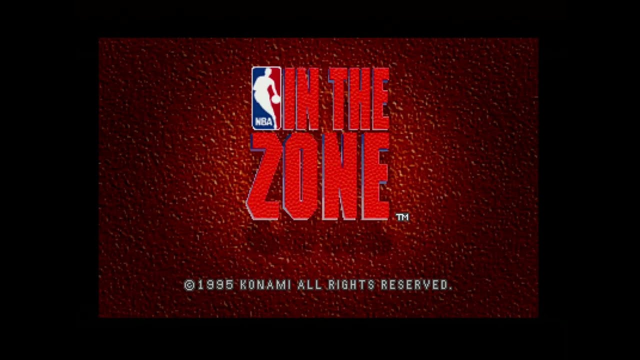 NBA In The Zone (1996) Sony PlayStation (PS1 PAL) Gameplay