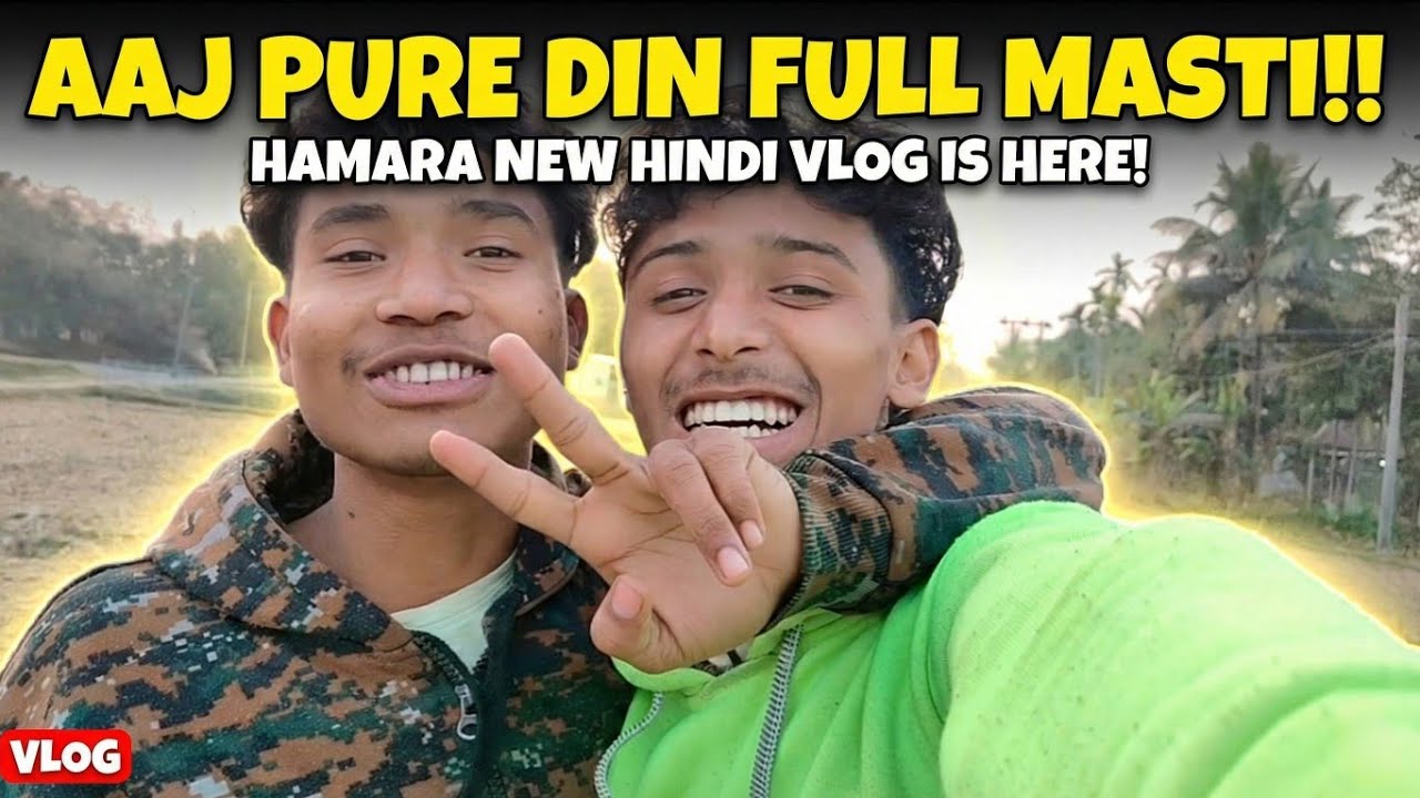 AAJ TO FULL MASTI HOGAYI! 🔥 (Hindi Vlog)