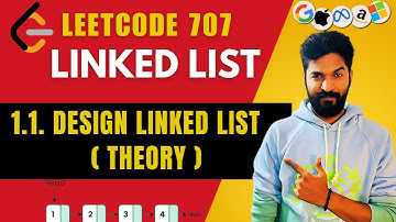 707.1 Design Linked List (Theory) | #1 | Linked List Playlist | #leetcode #linkedlist  #interview