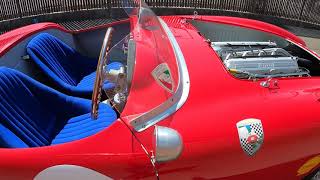 1954 Ferrari 500 Mondial Spider Pinin Farina S1 - Start up & walk around