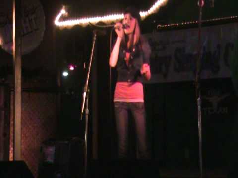 12 Year Old Kendra-lynn singing "leave the pieces"