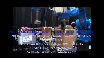 Robot hàn xe máy Công ty TNHH DV TM Quốc Tế Việt Mỹ