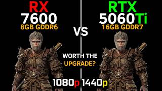 RX 7600 vs RTX 5060 Ti | Test in 17 Games at 1080p, 1440p | Worth The Upgrade In 2026?