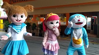 Badut Badut Lucu Badut Marsha Rainbow Rubi Doraemon Badut Tik Tok