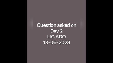 LIC ADO 2023   Interview analysis #govtjobs #insurance #lic  #followformore #trending #today