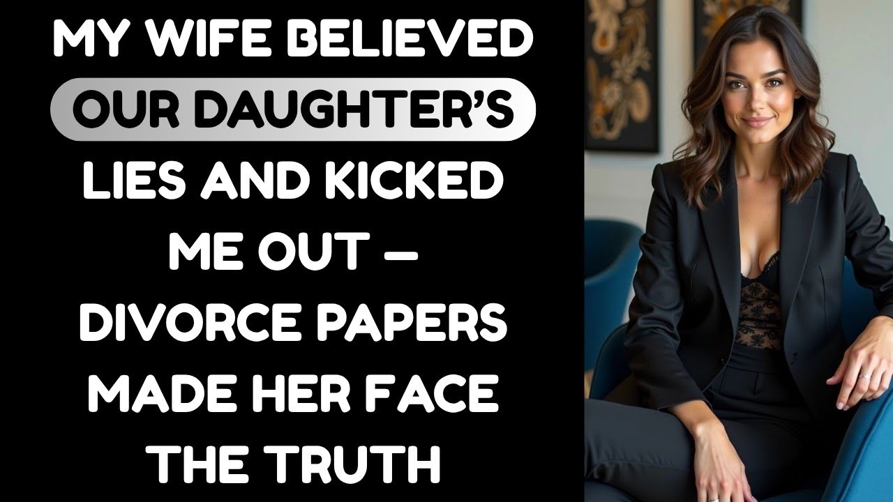 MY WIFE BELIEVED OUR DAUGHTER'S LIES AND KICKED ME OUT — DIVORCE PAPERS