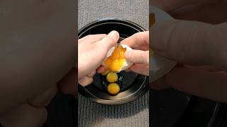 a lot of yolks in one egg #shorts #tiktok #funny
