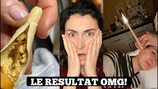 BOUGIE OREILLE ! RESULTAT CHOQUANT, JE TEST EAR CANDLING À NEW-YORK 