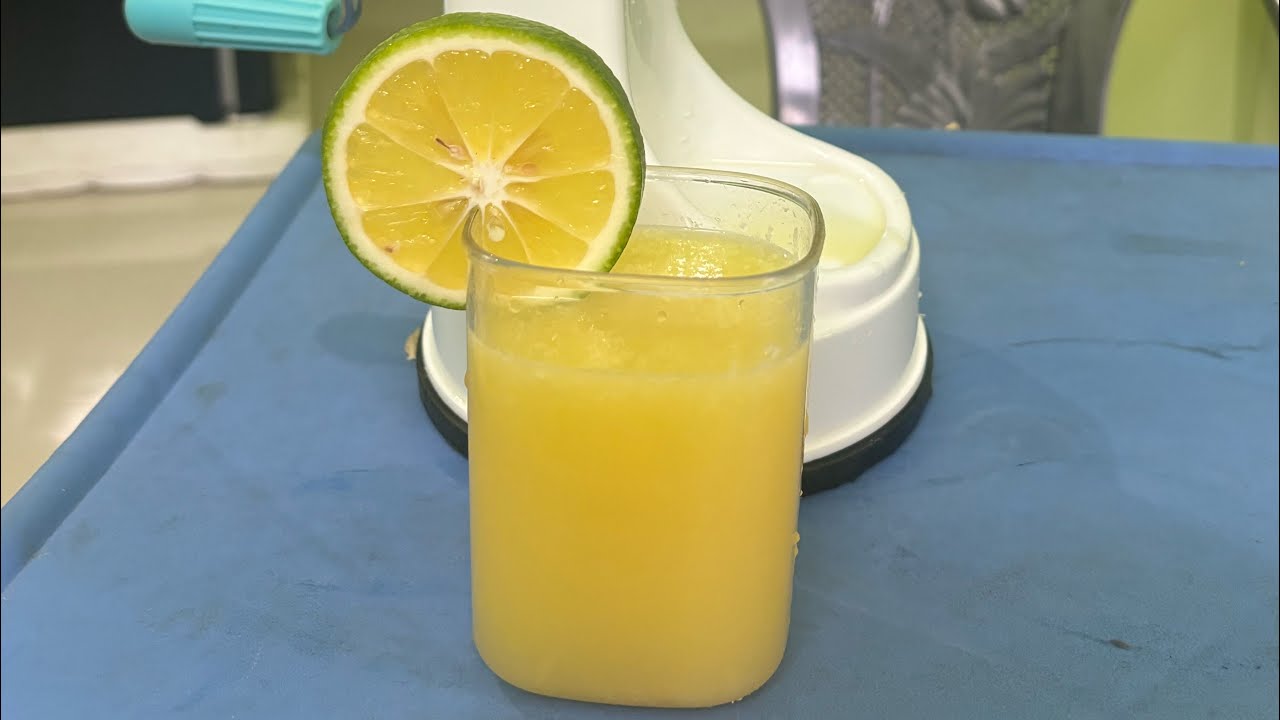ASMR Fresh Handmade Sweet lime Juice 