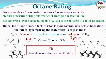 Octane and Cetane Number