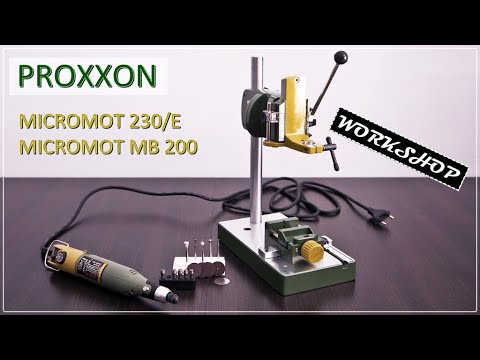 PROXXON MICROMOT 230/E and MICROMOT MB 200