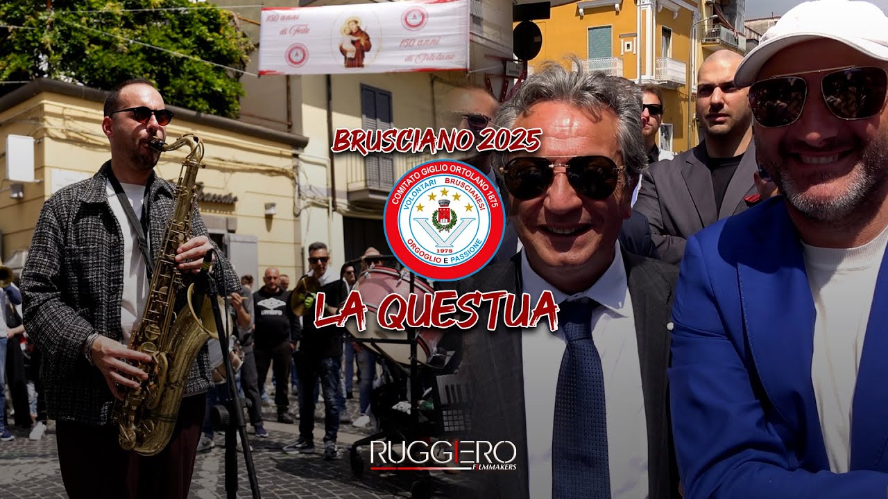 BRUSCIANO 2025 - QUESTUA ORTOLANO 1875 - PARANZA VOLONTARI 1978 🤍 ❤️